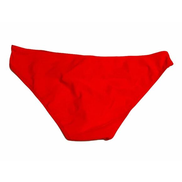 Xhilaration Bikini Bottom Women's Size Extra Large Red Cheeky Hipster Swimwear - Picture 6 of 7
